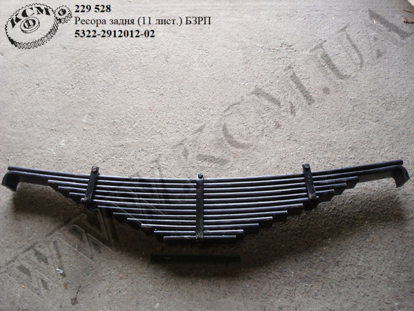 Ресора задн. 5322-2912012-02 (L=1476,12 лист.) БЗРП
