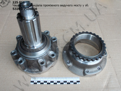 Чашки диференціалу моста проміжного в зб. 53205-2506016