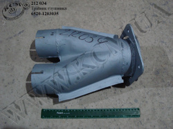 Трійник глушника 6520-1203035