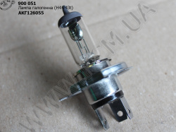 Лампа галогенна АКГ 12-60+55 (Н4 Р43t)