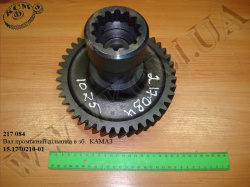 Вал проміжний дільника в зб. 15.1770210-01 КамАЗ
