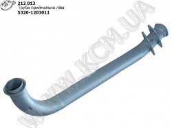 Труба приймальна лів. 5320-1203011