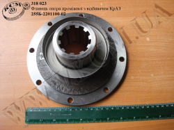 Фланець опори проміжної з відбивачем 255Б-2201100-02 КрАЗ