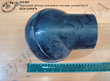 Перехідник фільтра повітряного 6510-1109474 (кутник, резина) КрАЗ