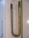 Стремянка ресори задн. 5511-2912408-10 (L=450, М27*2, кована, 13т) КСМ